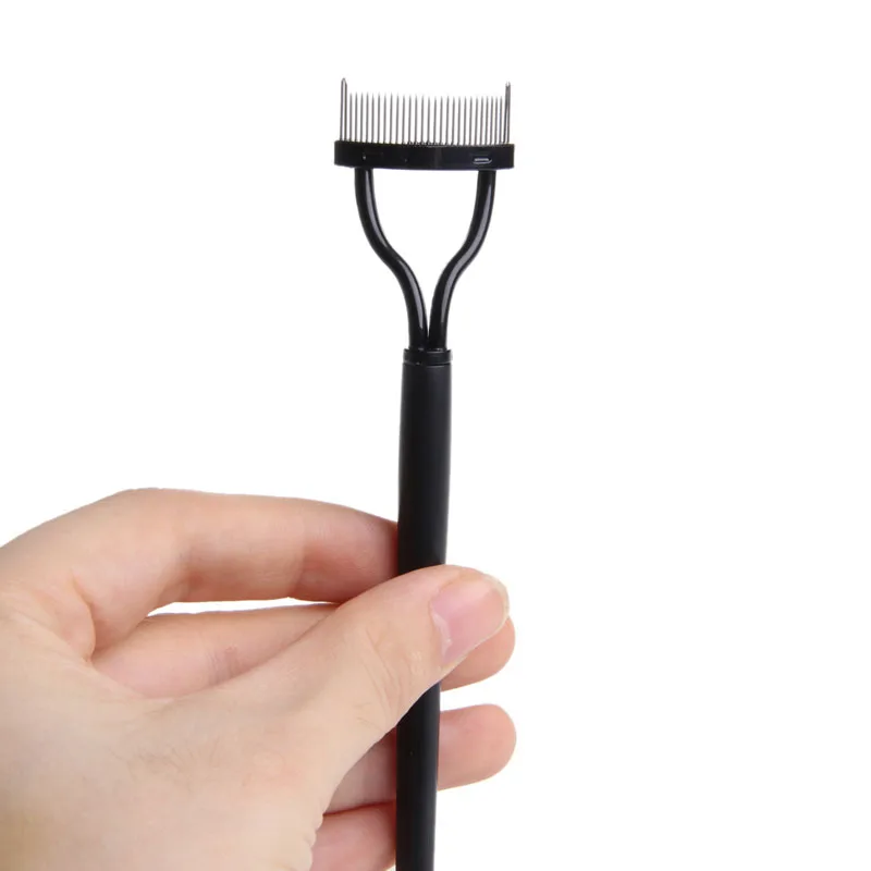 Make up Mascara Guide Applicator Eyelash Comb Eyebrow Brush Curler Tool