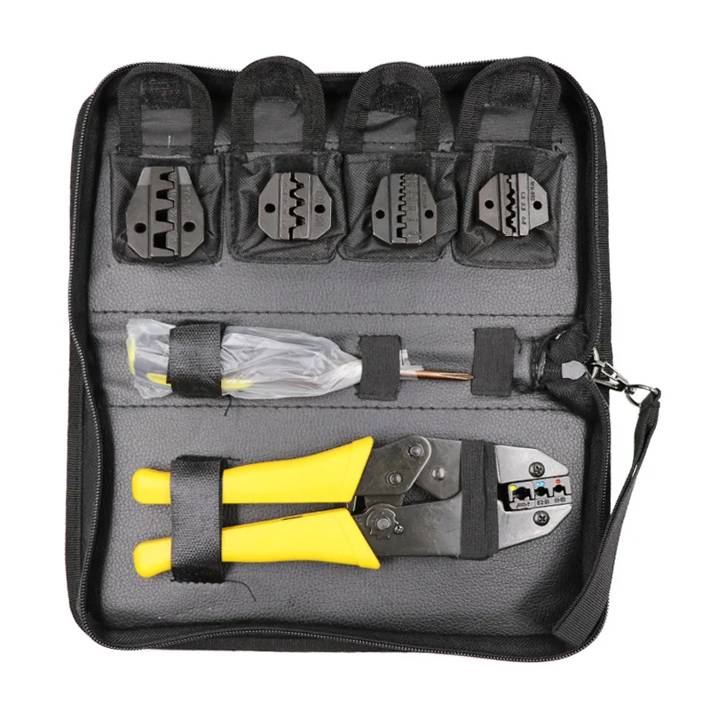 

COLORS Crimping Set Cable Cutter Crimper Kablo Kesici Pliers Tools Crimp Alicate Plier Wire Alicate Crimpador Alicates crimp
