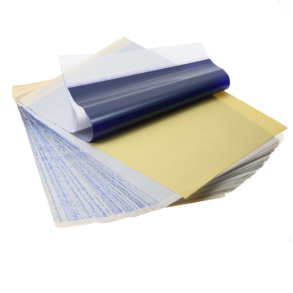 “ Térmica do Estêncil de Papel Tatuagem 50 a4 Copiadora Carbono