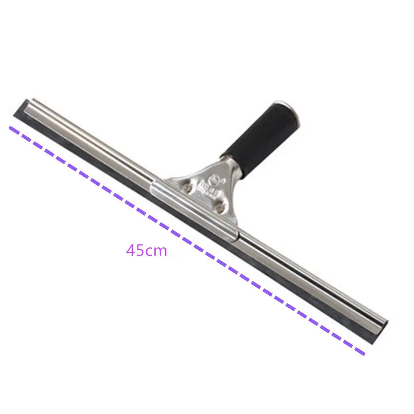 

45cm Squeegee car accessories window cleaner Stainless Steel Water Scraper Squeegee Tint Tool For Window Cleaning