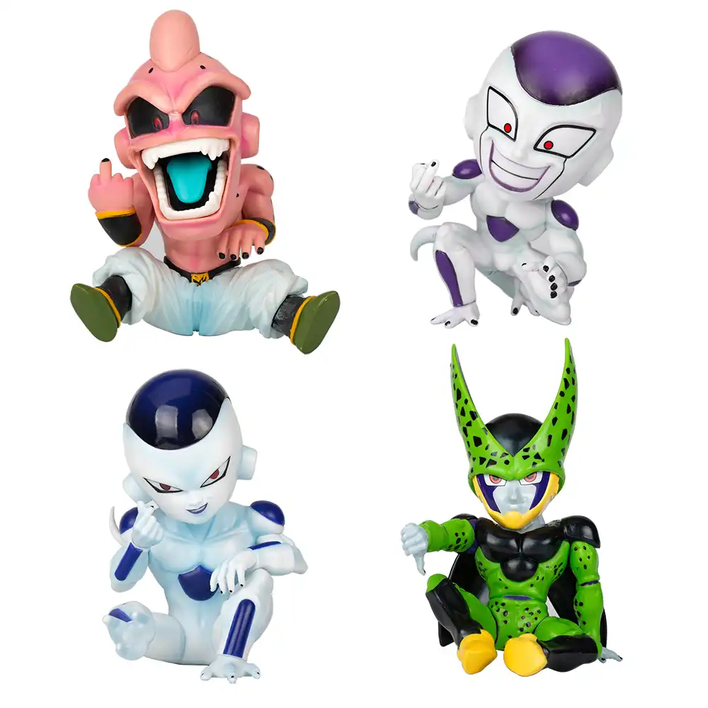 majin buu middle finger figure