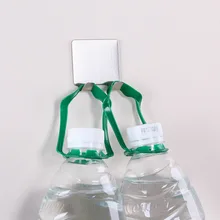 Самостоятельно ванная комната крючки для кухни для подвешивания клейкие крючки Наклейка на стену висячая верхняя одежда Полотенце Сумочка держатель настенная вешалка