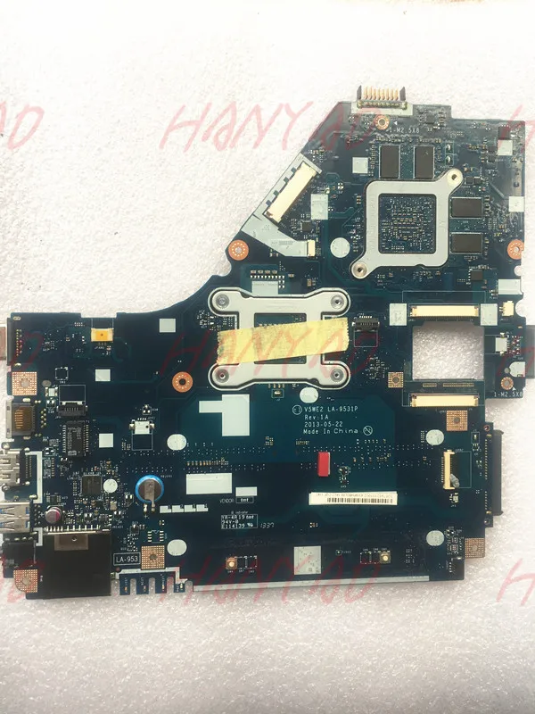 

NBMFP1100B For Acer E1-572G Laptop motherboard I5 cpu LA-9531P REV1A R7 M265 2GB 100% tested