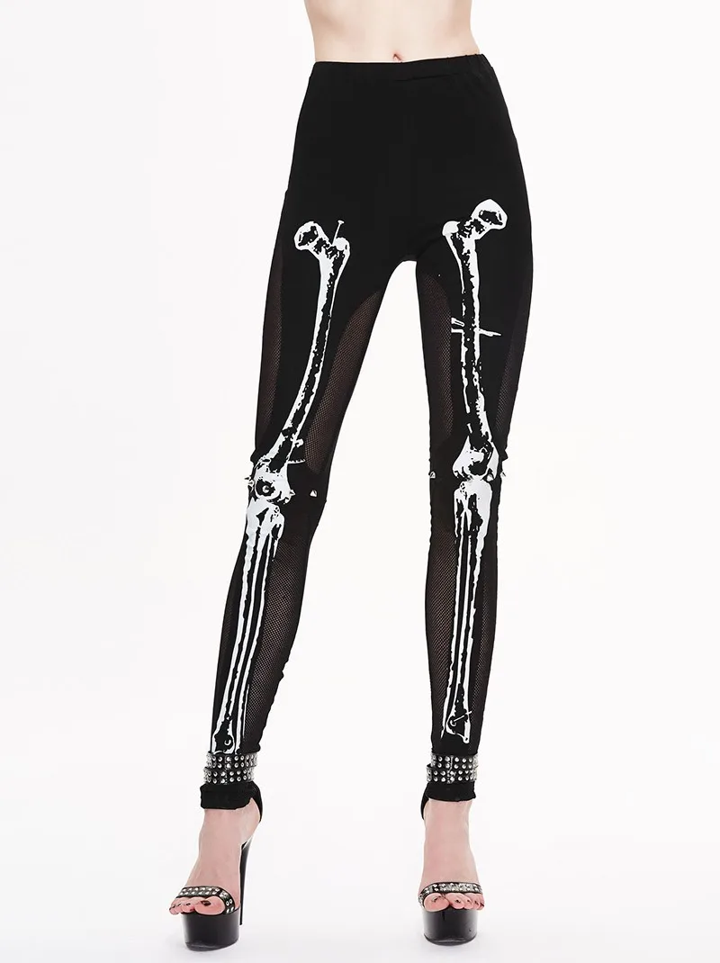 Punk Cotton Fitness Leggings Trousers 