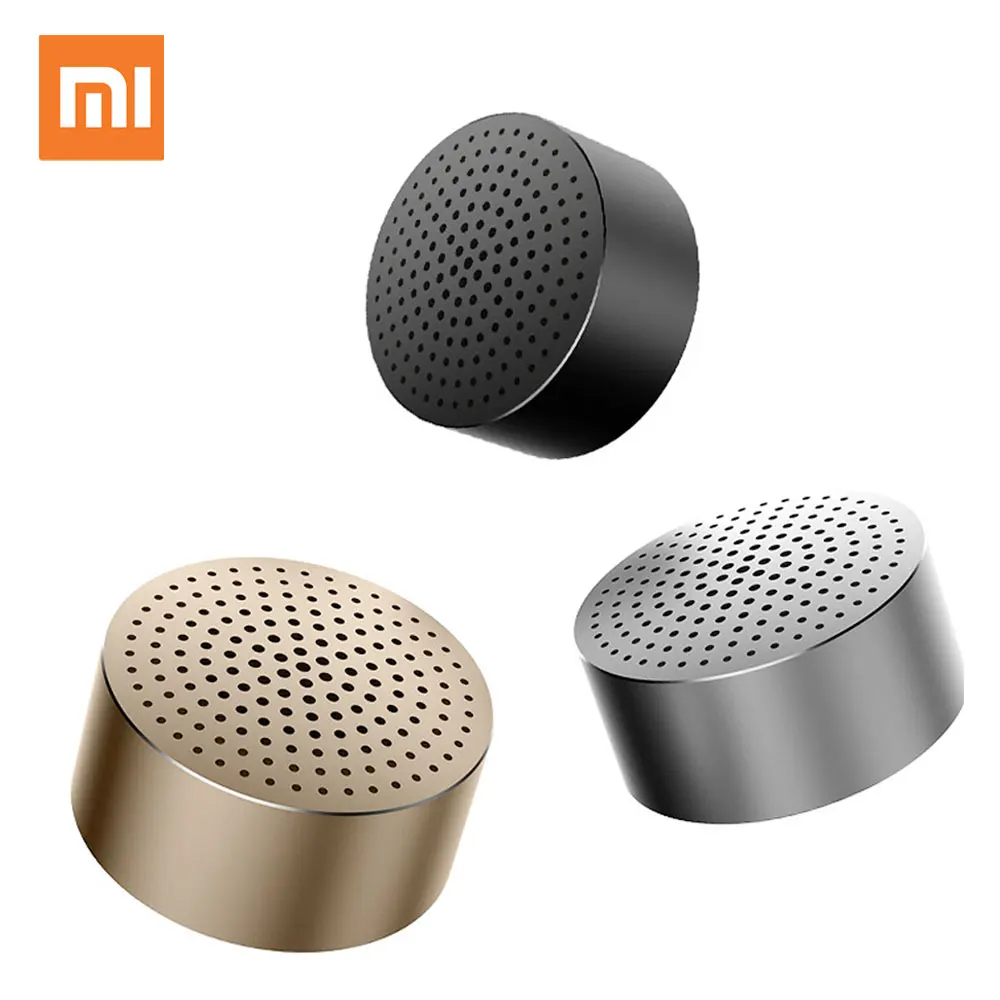 Самая низкая цена Xiaomi mi bluetooth динамик стерео портативные беспроводные колонки мини mp3-плеер спикер музыки громкой звонки 100% оригинал