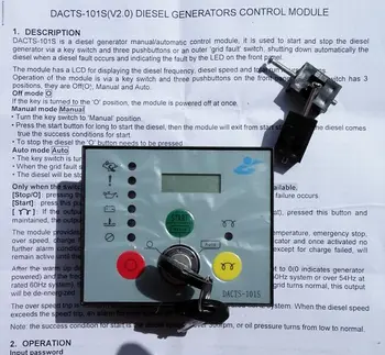

HOT SALES! 30% SHIPPING DISCOUNT! Diesel Generators Control Module Dacts-101s