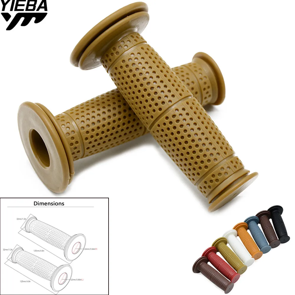 Universal Pit Dirt Motorcycle Hand Grips FOR YAMAHA XJR400 XJR1200 XJR1300 XJ600 XJ6 MT07 MT09 FOR SUZUKI  hayabusa 600/750