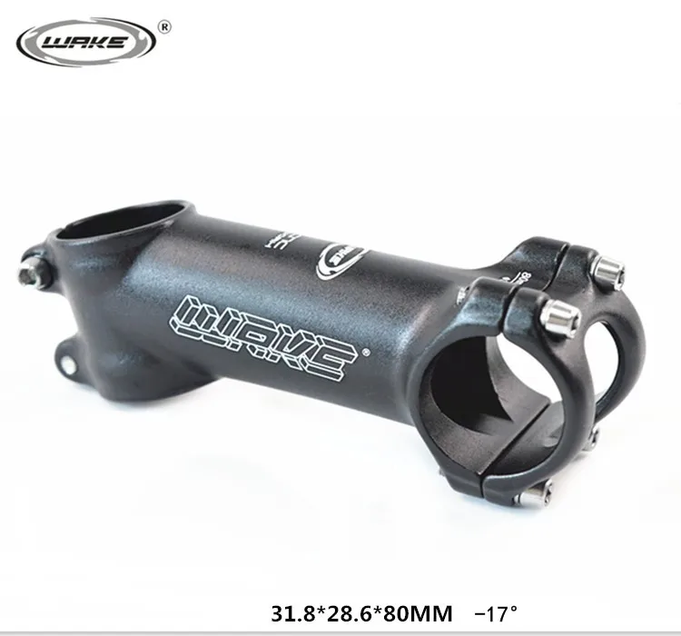 WAKE Aluminium Alloy 3D Mountain Road MTB Bike Stem Handlebar