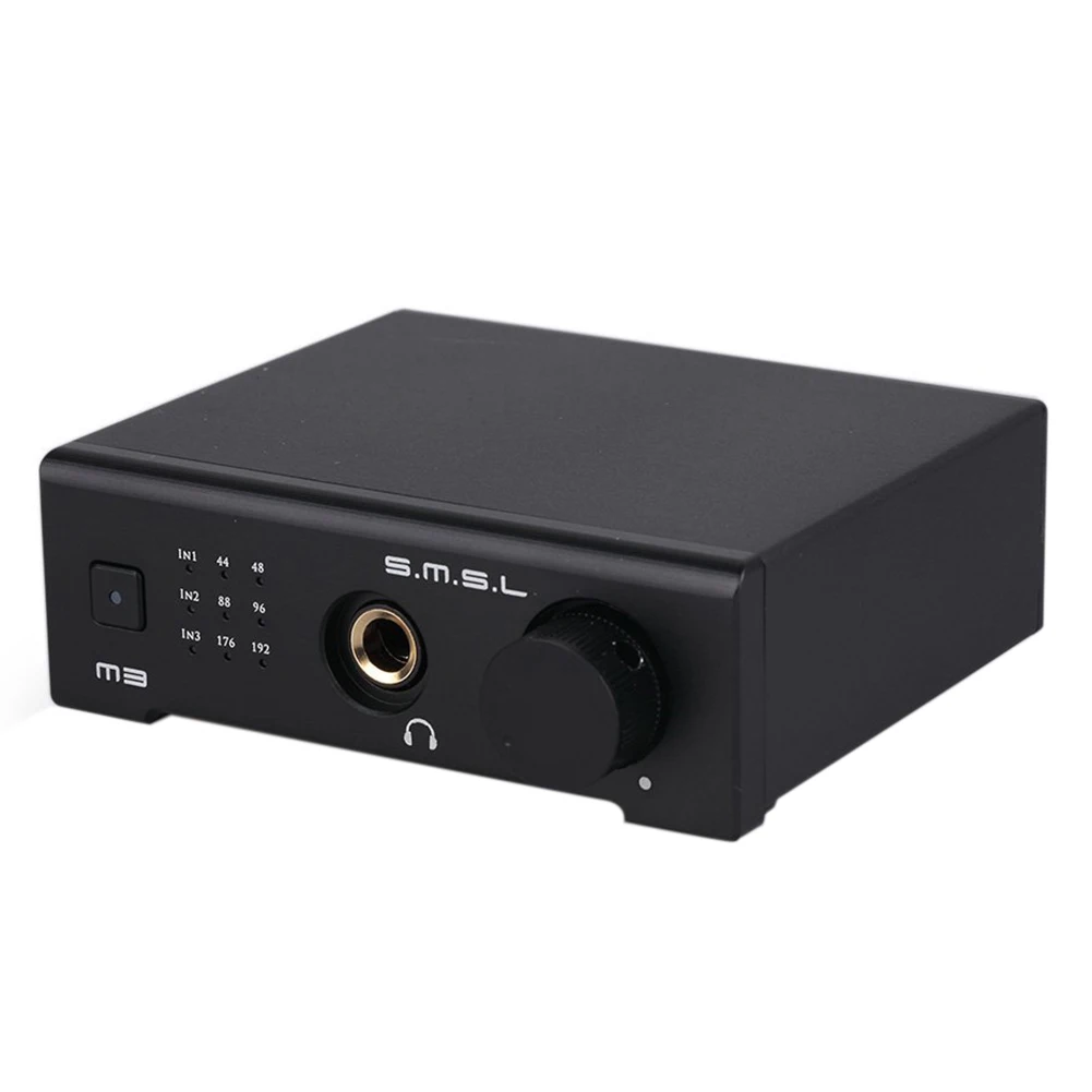 Top Deal SMSL M3 USB Powered Audio Decoder AMP Multi-function Optical Coaxial Headphone Amplifier Audio Decoder DAC Conveter