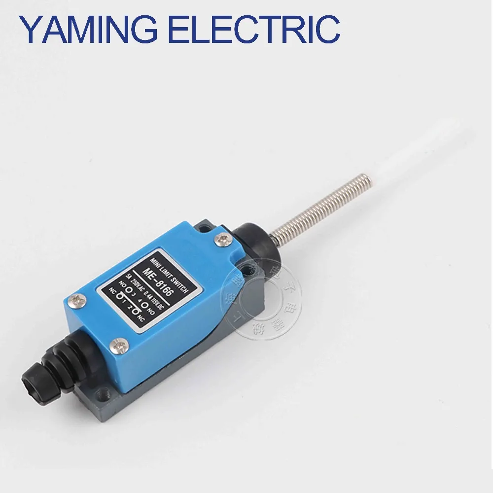

P239 1PC Momentary 1NO 1NC Waterproof wheel power Micro Position Long pole Mini Universal Limit Enclosed Switch ME 8166