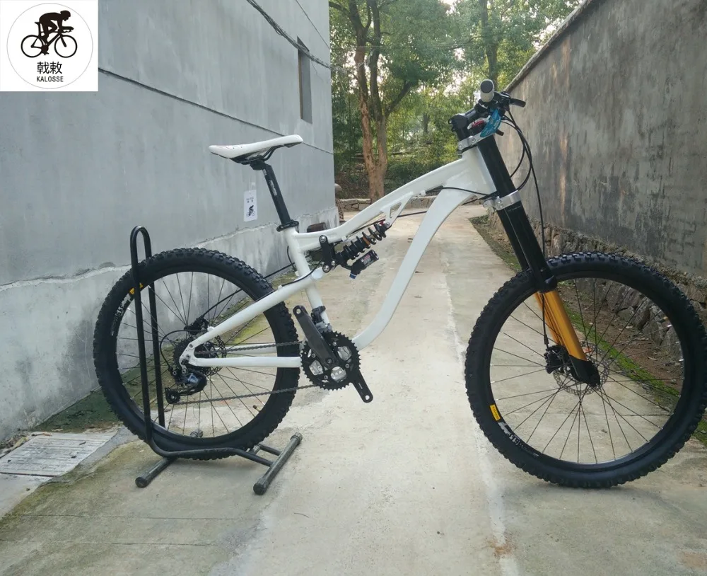 Top Kalosse Downhill 190 travel mountain bike 24/27/30 speed full suspension 26*2.35er AM/FR Hydraulic brakes 0 Top Kalosse Downhill 190 travel mountain bike 24/27/30 speed full suspension 26*2.35er AM/FR Hydraulic brakes 0