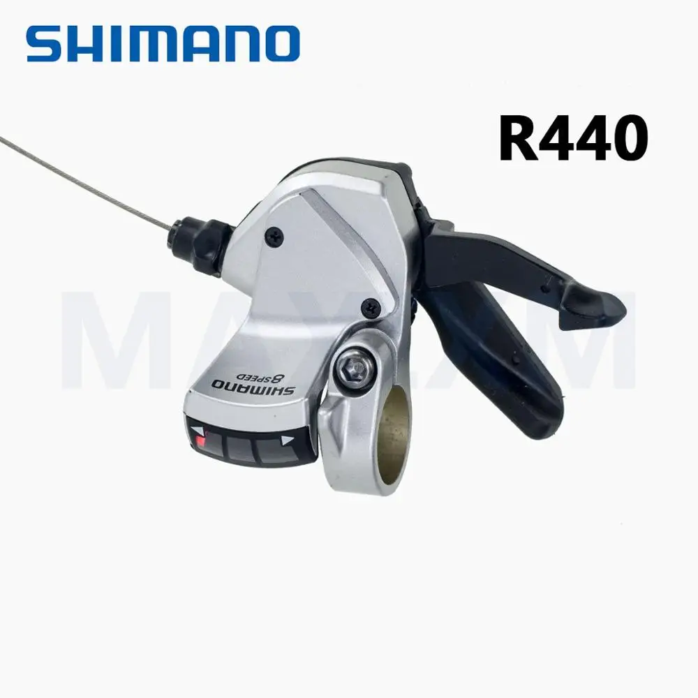 SHIMANO Claris 2400/2300 велосипедные маленькие задние Переключатели переключения R440 правый переключатель 8s велосипедные переключатели - Цвет: Silver R440 Right 8s