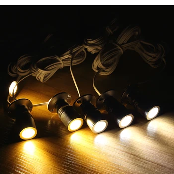 

Led mini spotlights surface mounted ceiling wine cabinets small counter lamp lights 1 to 12 jewelry showcase spotlights