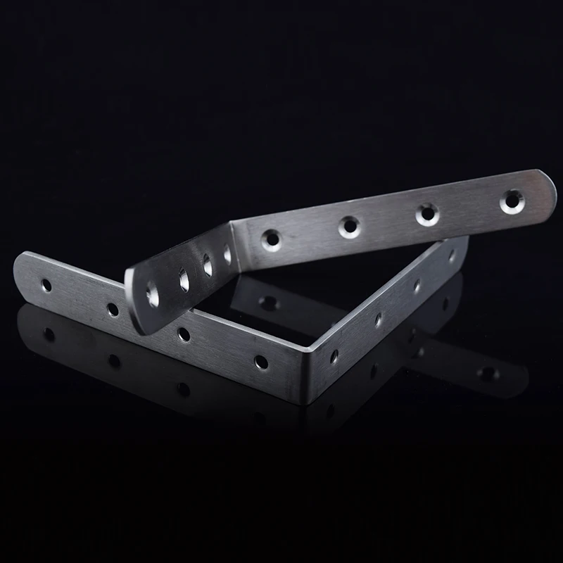 

DHL free shipping 150*150mm Stainless Steel decorative corner bracket for wood 4mm thickening angle bracket 100pcs/lot