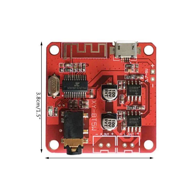 XY-BT5W Bluetooth MP3 декодер не допускающий потерь доска Bluetooth 4,2 аудио стереоресивер модуль