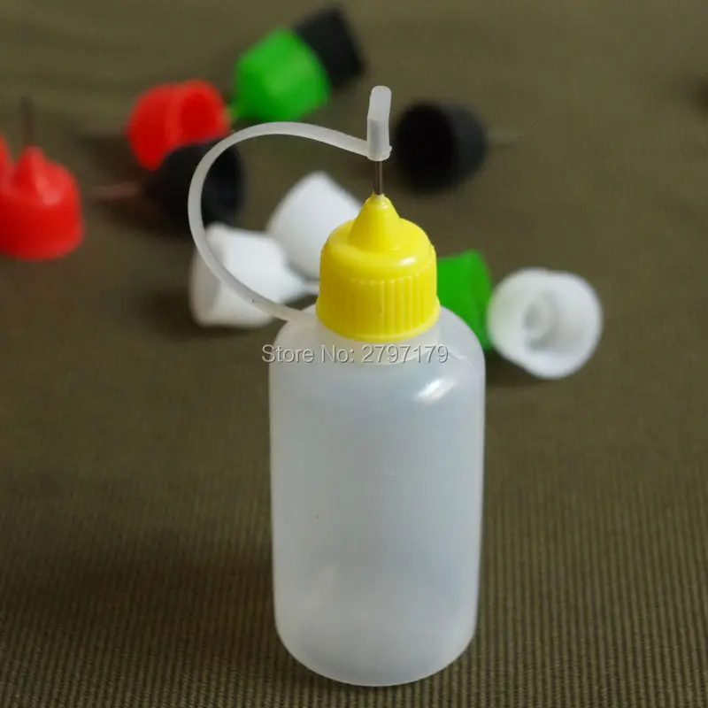 

20pcs Empty PE Soft Plastic Bottle With Metal Needle Cap 30ml E liquid Dropper Bottle Free Shipping