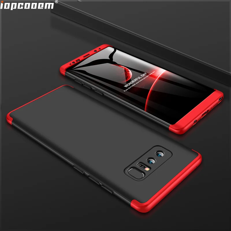

360 Full Protection Case For Samsung Galaxy Note8 Case Luxury Hard Shockproof Back Cover Case For Samsung Galaxy Note8 cases