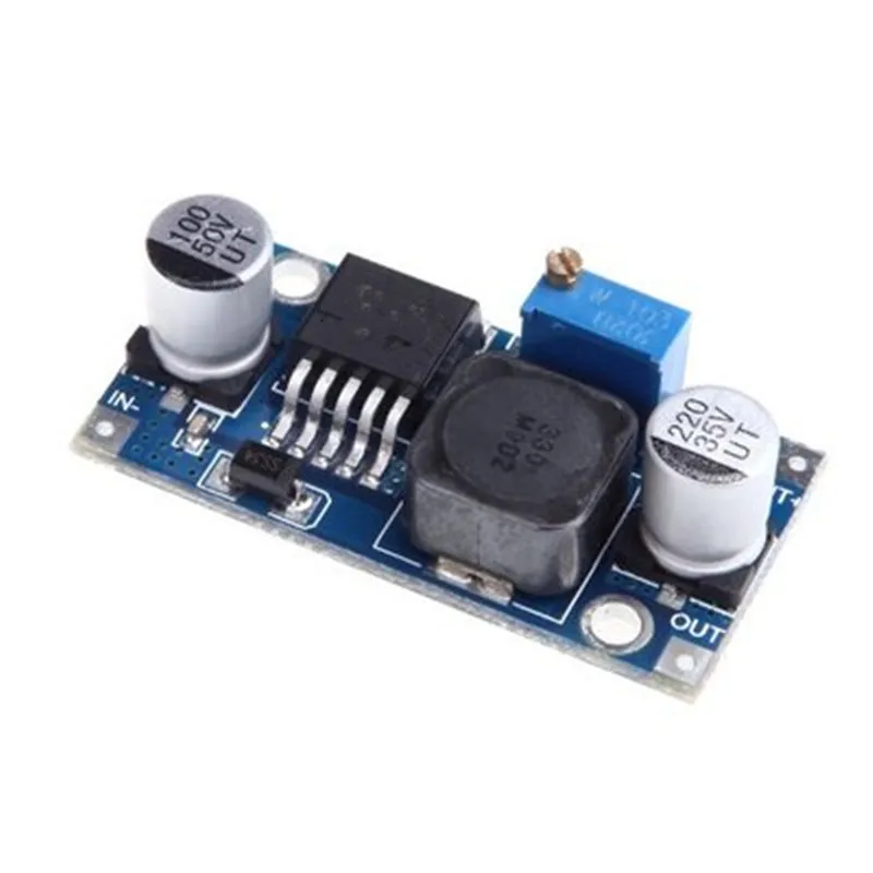 

1pcs Ultra-small LM2596 power supply module DC / DC BUCK 3A adjustable buck module regulator ultra LM2596S 24V switch 12V 5V 3V