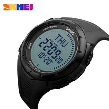 SKMEI Outdoor Sport Watch Men Compass Alarm Clock Countdown Watches 5Bar Waterproof Digital Watch Relogio Masculino