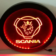 Автомобиль Scania RGB led многоцветный беспроводной контроль пивной бар Паб Клуб неоновая вывеска специальный подарок