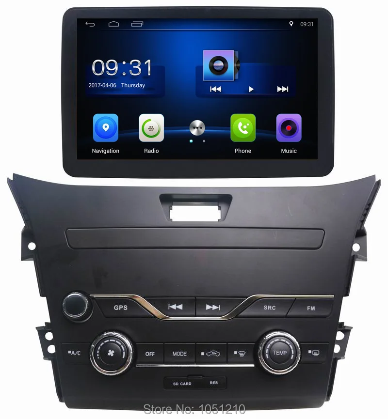 

Ouchuangbo 9 inch android 8.1 audio player radio gps navigation for Baic X25 2017 support 1080P video