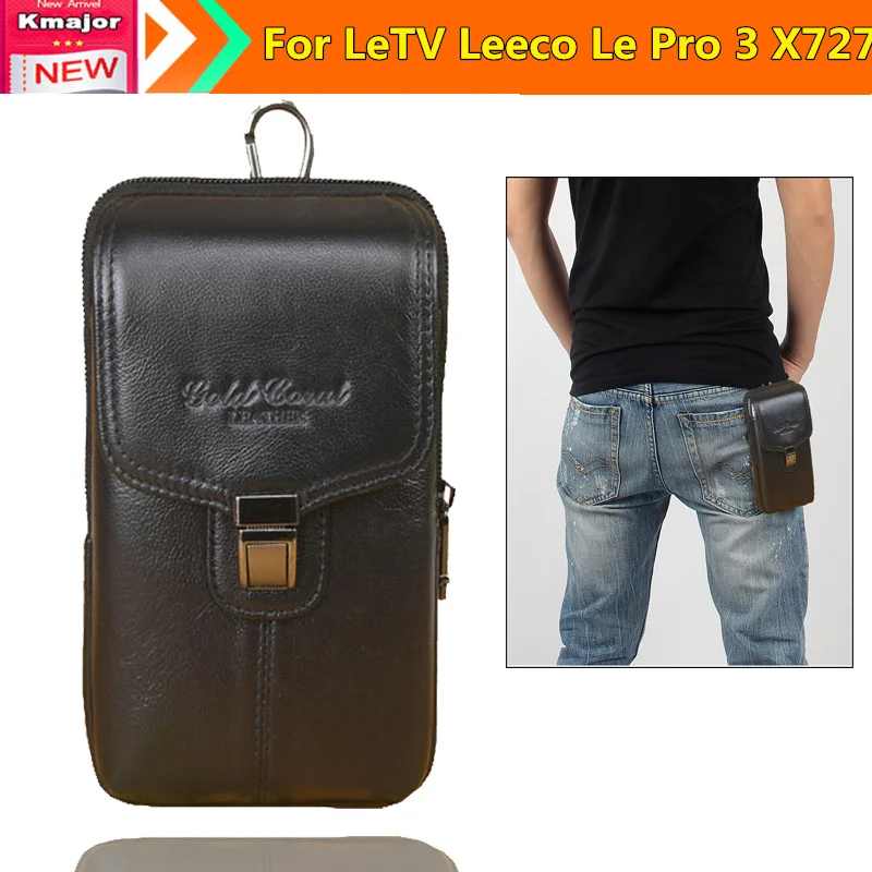Многофункциональная поясная сумка из натуральной кожи для монет LeTV Leeco Le Pro 3 X727