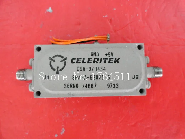 

[BELLA] CELERITEK CSA-970434 9V SMA amplifier