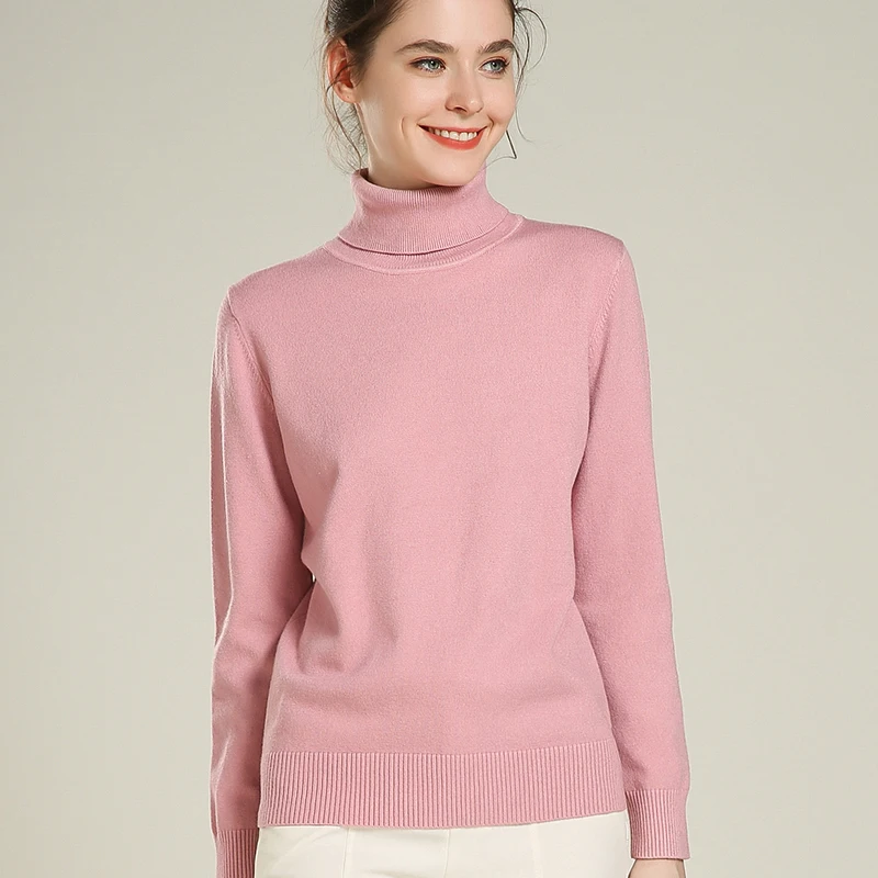 Spring and Autumn Ms. Monochrome Slim Sweater is soft and comfortable with a large variety of colors 