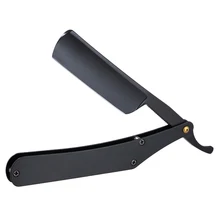 Нержавеющая сталь прямой край складная бритва складной нож для бритья Парикмахерская бритва для бритья бороды мужские инструменты для бритья лица