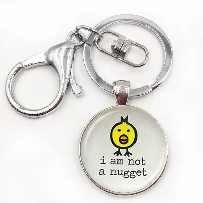 10silver keychain.