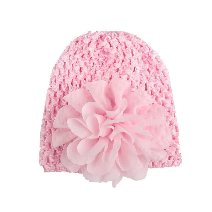 cute baby girl hats with flowers