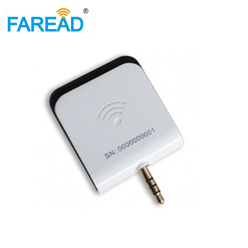 

AUDIO JACK UHF RFID PORTABLE READER FOR ANDROID AND IOS free shipping