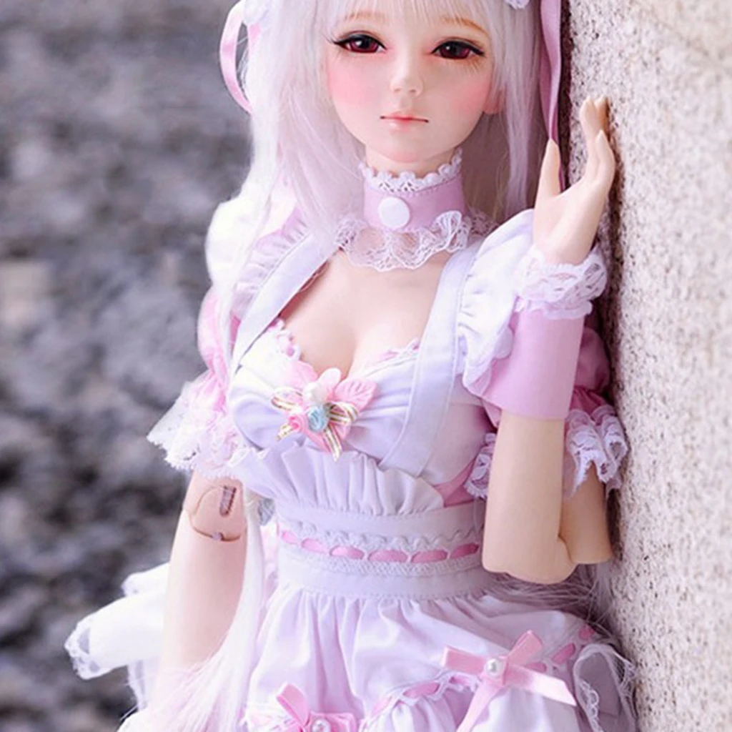 Сказочная кукла одежда наряд девушки костюм для 1/3 BJD куклы наряды аксессуары