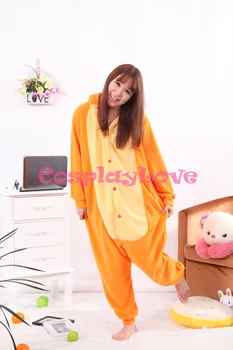 

Orange Colorful Dragon Pajamas Animal Cosplay Costume Kid Adult Pajamas Onesies Cartoon Sleepwear Sleepsuit