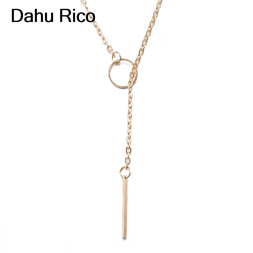 

collana sautoirs pendentif pingente women donna rosegold dorados gold color jewellery novedades argentina b Dahu Rico necklaces