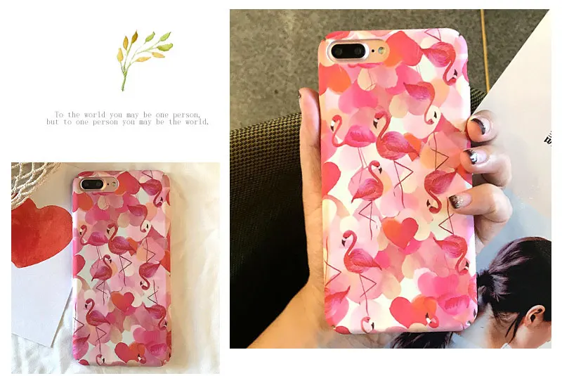 Flamingo Luxury Case For iPhone 8 8plus 7 7 Plus Cases Clear Phone Case For iphone 6 s 6s Plus X XR XS Max Cases Cover Coque Bag (10)