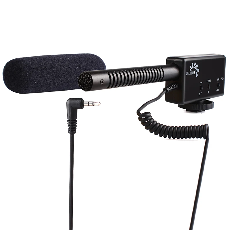 Condenser Microphone for Canon 60D 650D Nikon D800 DSLR Camera 88271