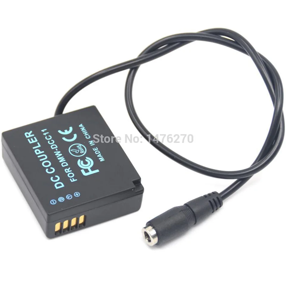 Адаптер питания для Lumix DMW DCC11 GF5 BLE9 GX7 S6 GX80 GX85 GF3K ZS110|dummy battery|battery dummygx7 battery |