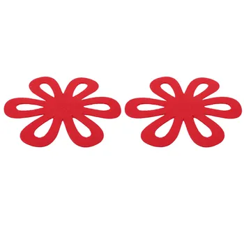

Creative Plum Flower Placemats for table Coaster Tea Cup Mats coaster Placemat home accessories kitchen Table Decor Tableware