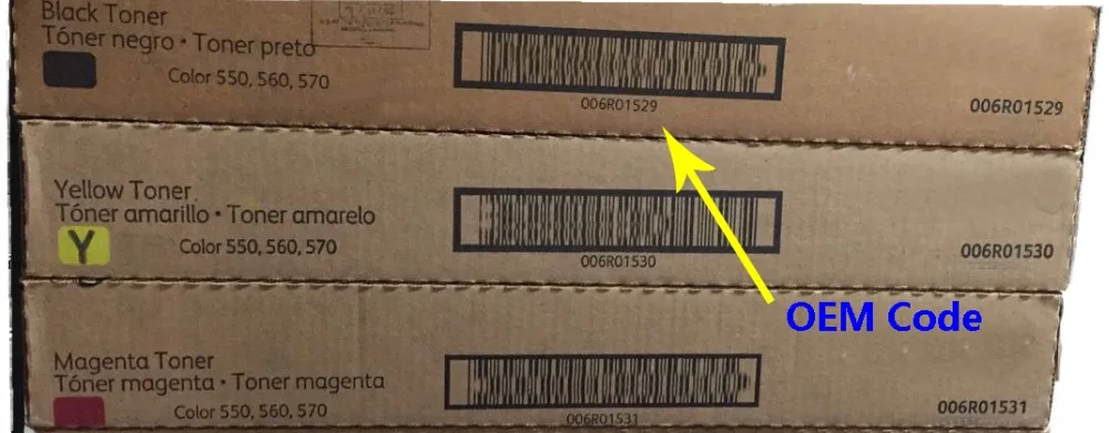 Xerox OEM Code.
