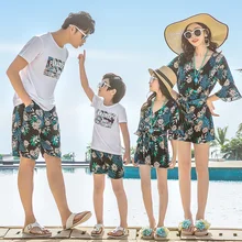 beachwear family matching clothes mother daughter dresses mommy and me outfits look mom mum daughter dress dad son clothing sets dear mum and dad