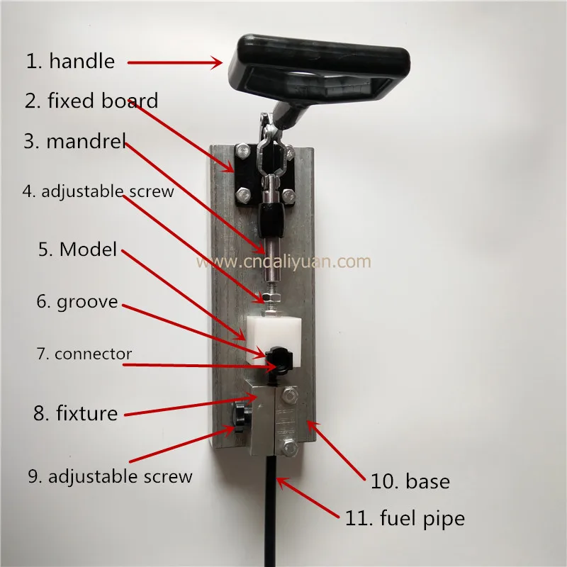 

fuel line quick connector installation tool connect nylon tube pipe with straight connector and 90degree Double button connector