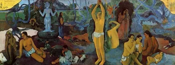 

High quality Oil painting Canvas Reproductions Where Do We Come From What Are We Where Are We Going by Paul Gauguin hand painted