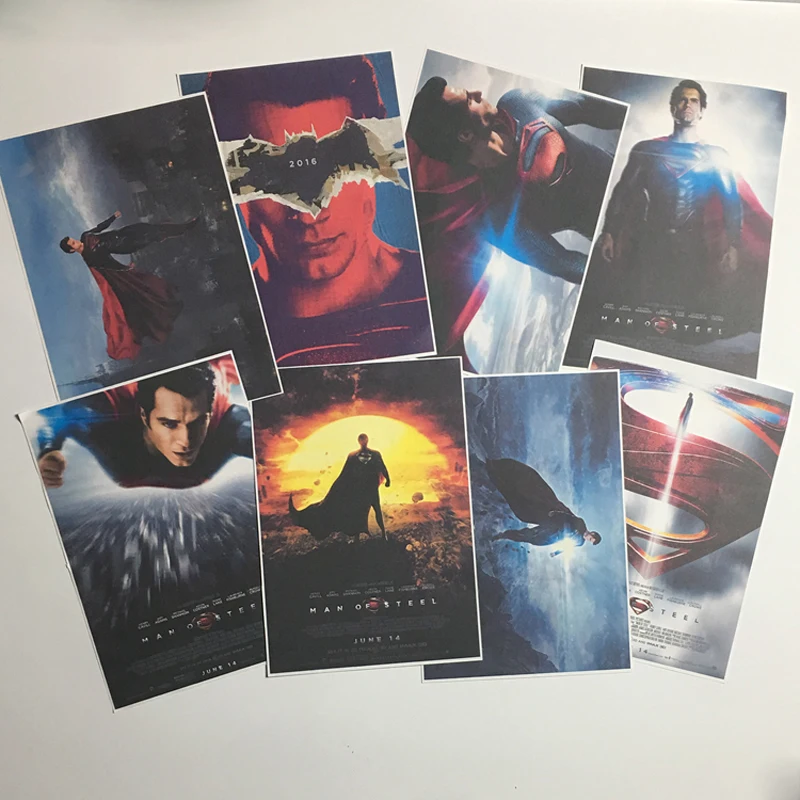 

Movie Retro Poster Justice League Posters and Prints Coffee Kitchen Living Room Decorative Painting Kraft Paper Wall Stickers