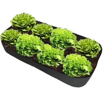 

Black Fabric Pots Felt Material Plants Nursery Pots Vegetables Container Bag Flower Planting Basin Foldable Garden Supplies