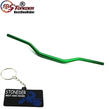 STONEDER зеленый 1 1/" 28 мм жир руль для KLX TTR BBR ССР Thumpstar XR CRF Taotao Sunl боксе trail Bike мини ATV мотоцикл
