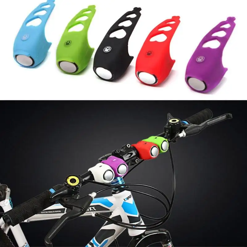 

Electric Cycling Bells 120dB Horn Rainproof MTB Bicycle Handlebar Bell Silica gel Shell Ring Bell Bicycle Accessories