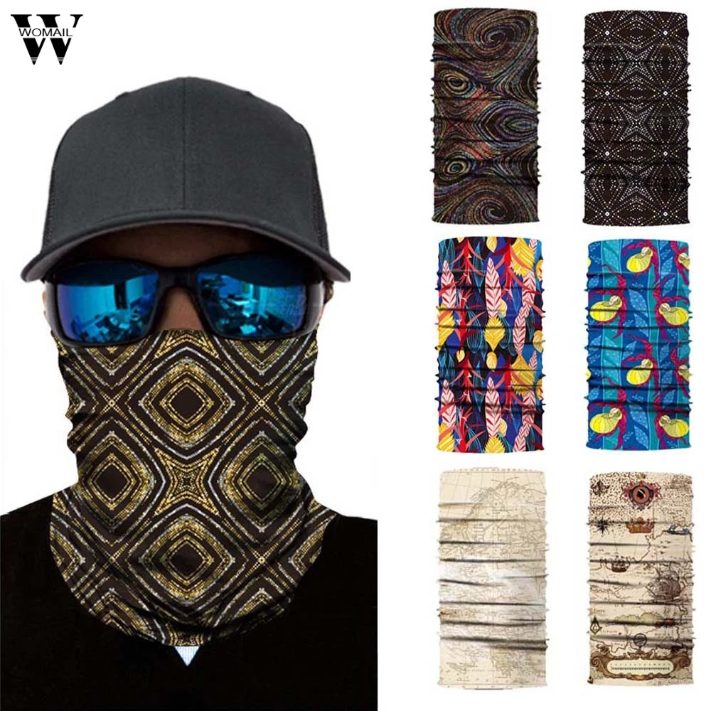 Neutral Outdoor Head Scarf Neck Windproof Face Mask Sun protection