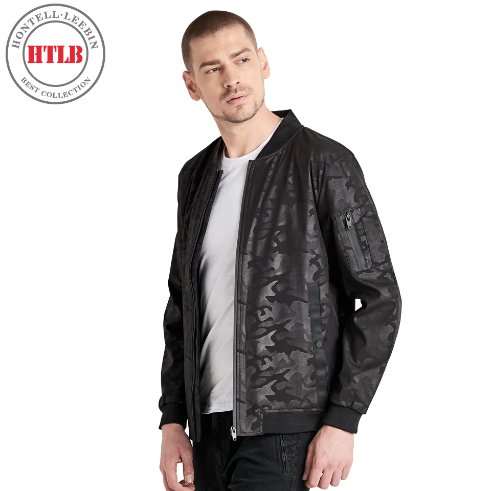 HTLB 2017 Men's Spring Camo Camouflage Bomber MA1 Jackets Coats Fashion