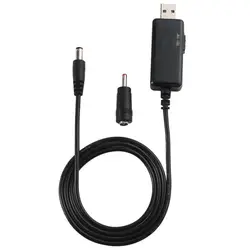 Цифровой Дисплей usb-усилитель 5 В до 9 В/12 В USB к DC круглое отверстие Зарядное устройство Тестер Питание для маршрутизатор